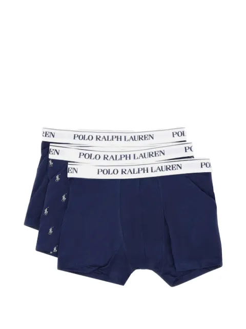 Polo Ralph Lauren logo-detail boxers (pack of three)