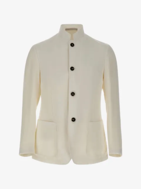 Eleventy blazer boutonné à manches longues