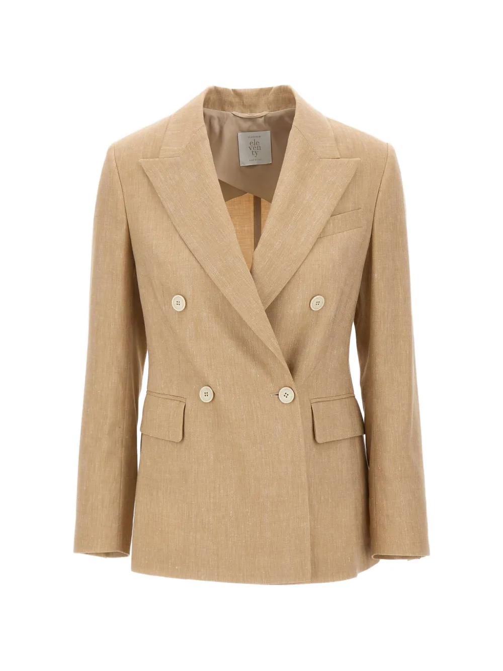 Eleventy double-breasted blazer - Toni neutri