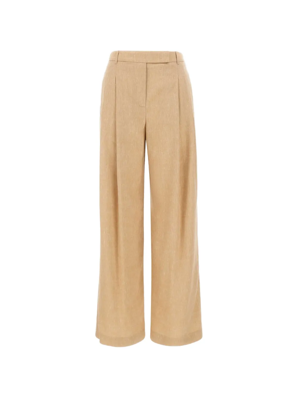 Eleventy belt-loop pleated trousers - Toni neutri
