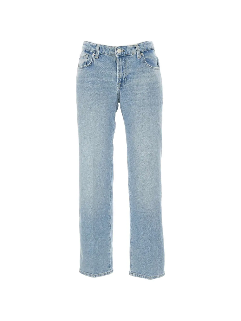 7 For All Mankind Calie five-pocket buttoned jeans - Blu