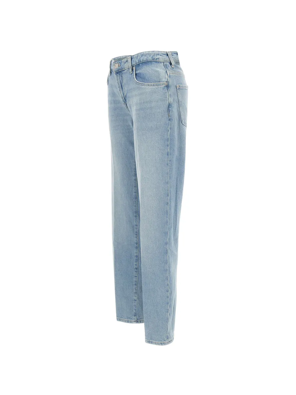  7 For All Mankind Calie Five-pocket Buttoned Jeans - Blue 