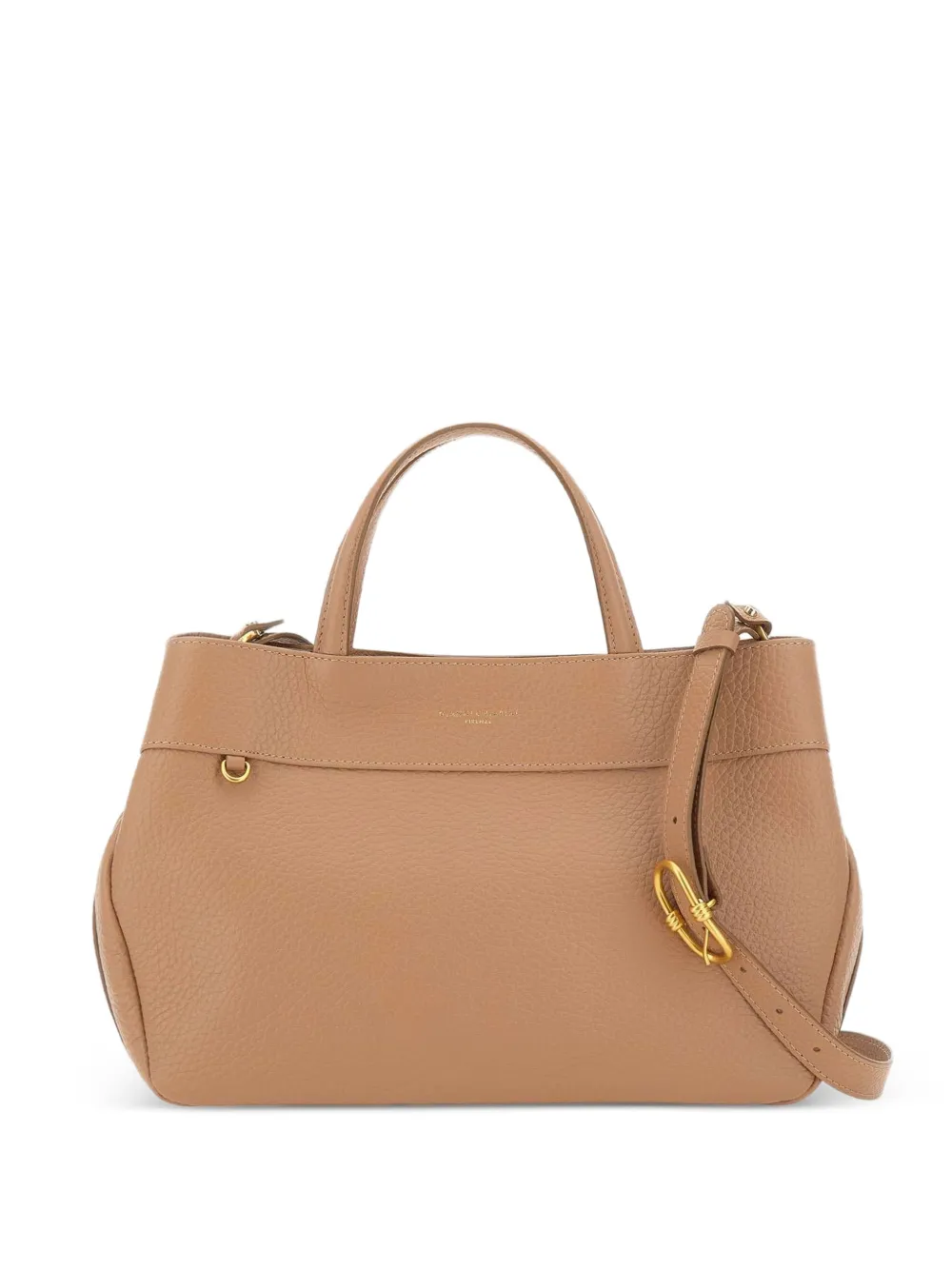 GIANNI CHIARINI Selena hammered tote bag - Toni neutri