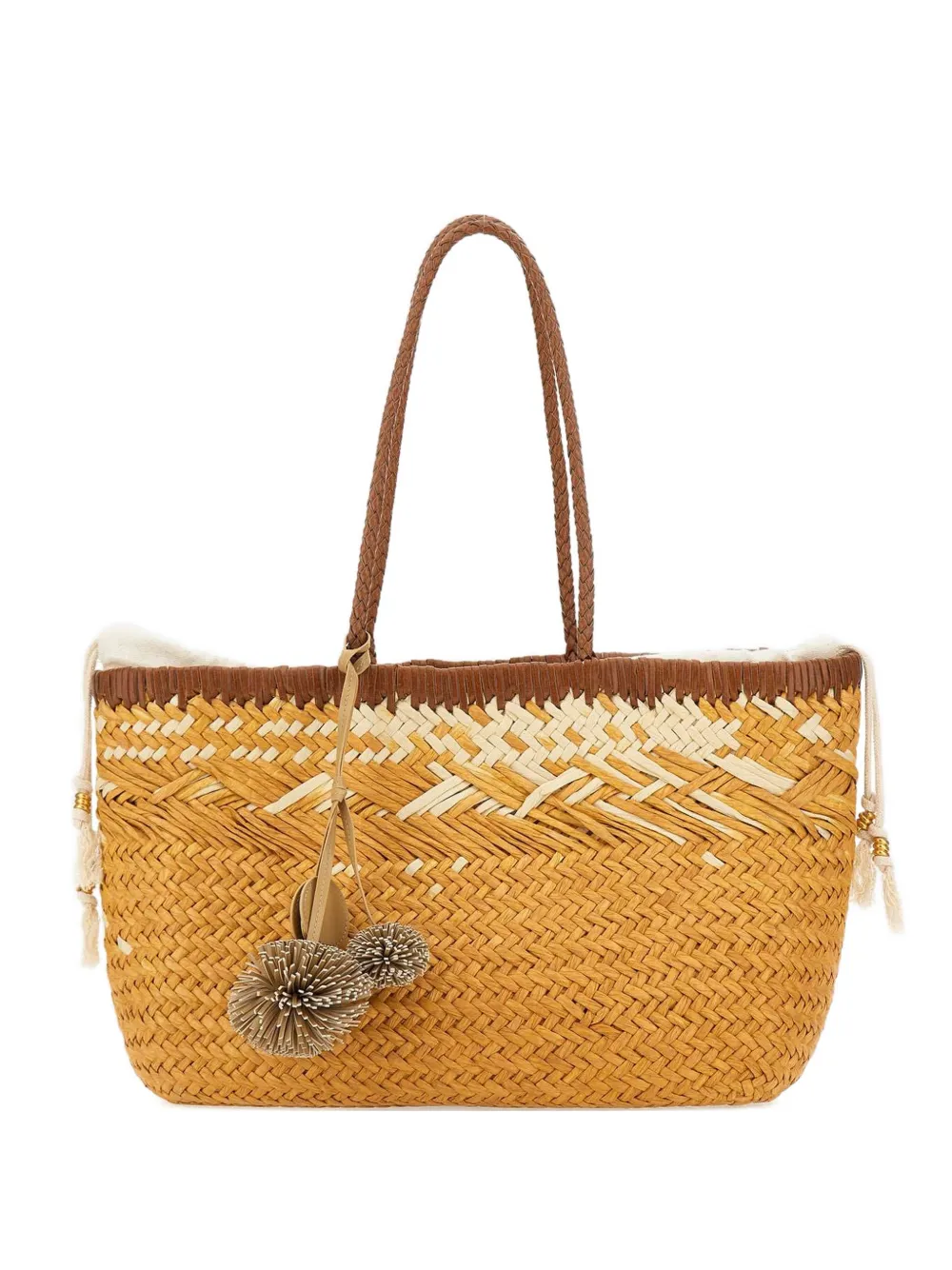 GIANNI CHIARINI Paloma tote bag - Toni neutri