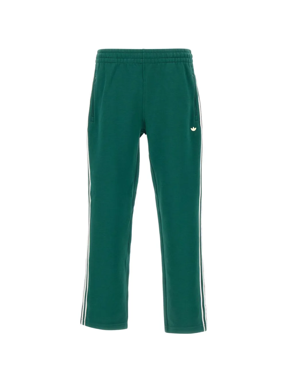 adidas triple-stripe logo trousers - Verde