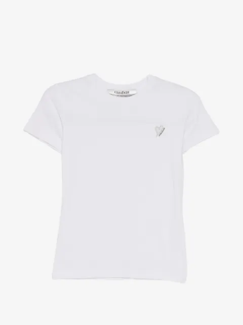 Kimhekim heart-patch T-shirt