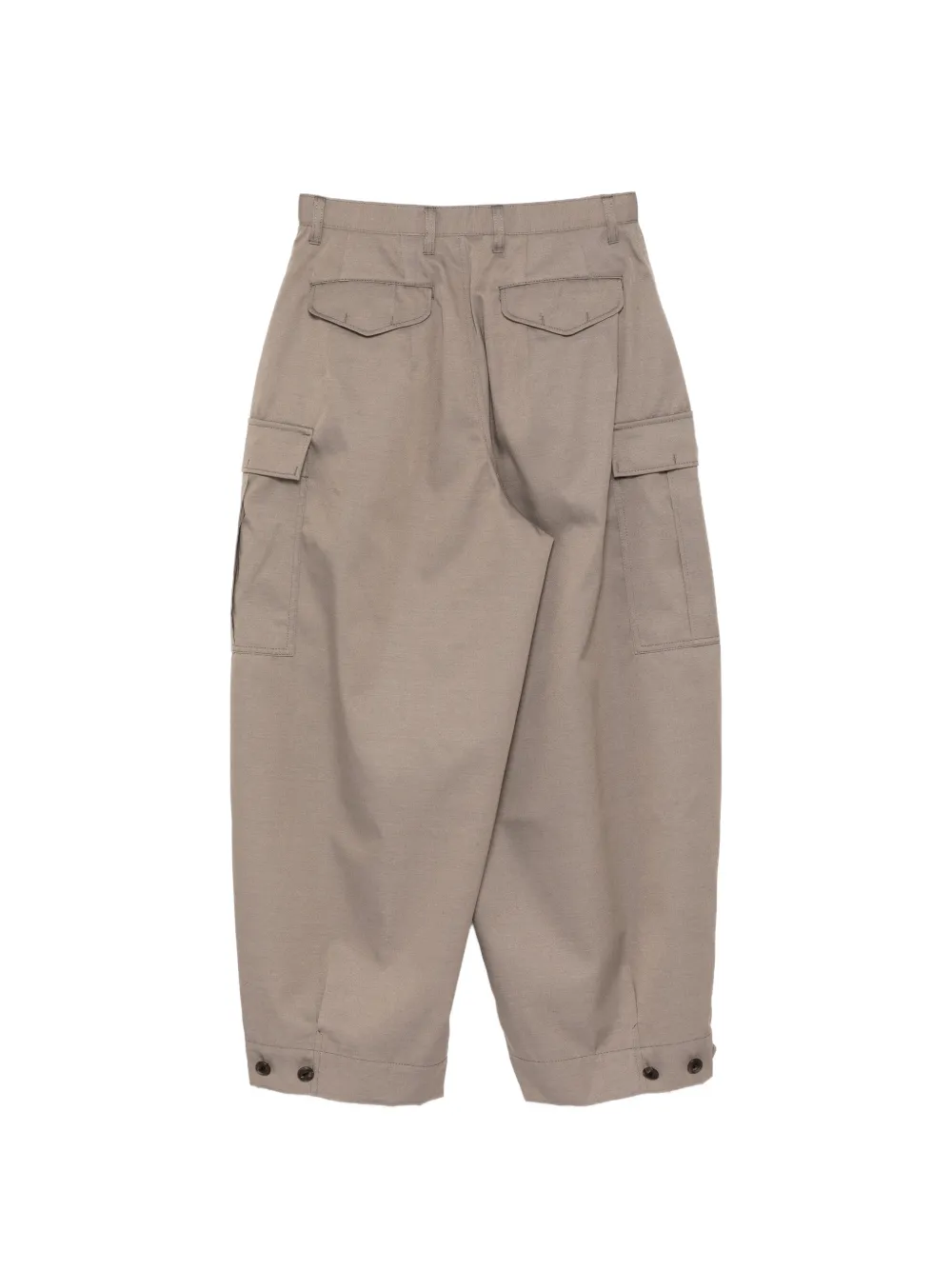  Kolor Pleated Cargo Trousers - Neutrals 