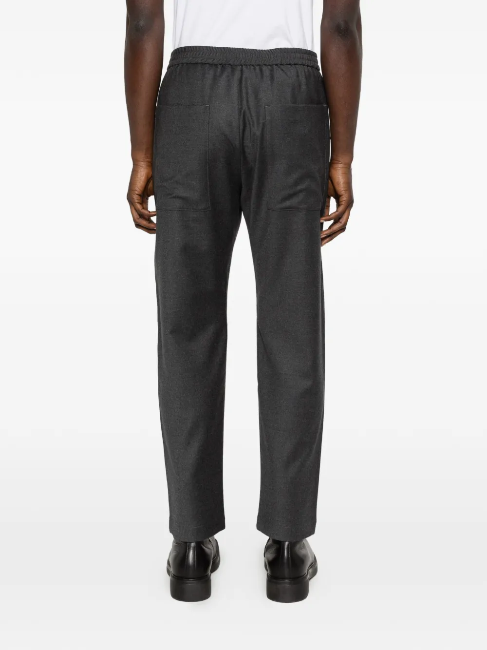 Barena Elastische broek Grijs