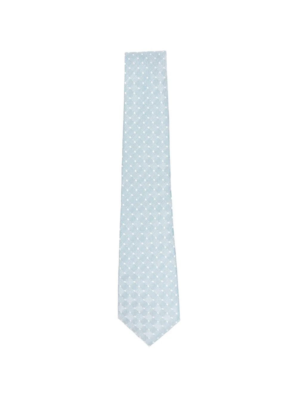 Giorgio Armani dotted tie - Blu