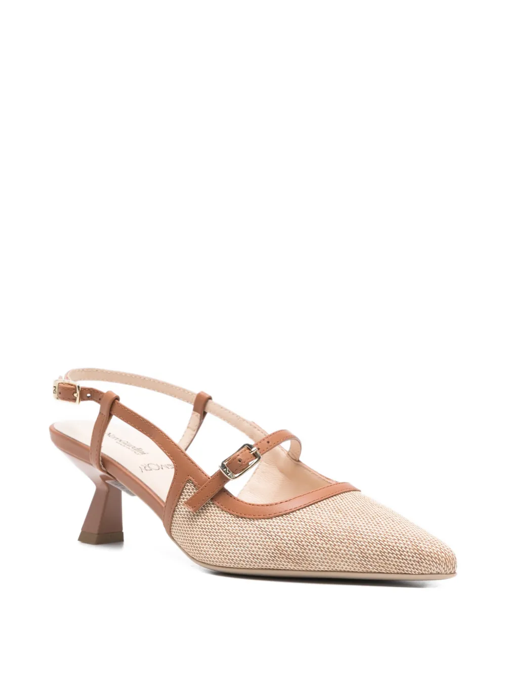 NERO GIARDINI Pumps met bandje Beige