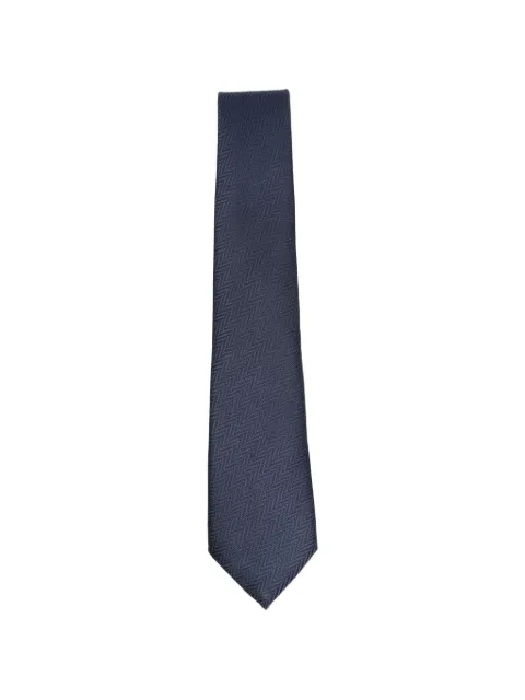 Giorgio Armani herringbone tie