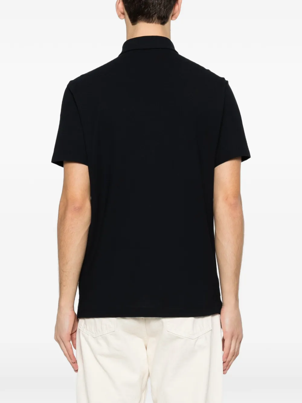 Zanone Poloshirt met korte mouwen Blauw