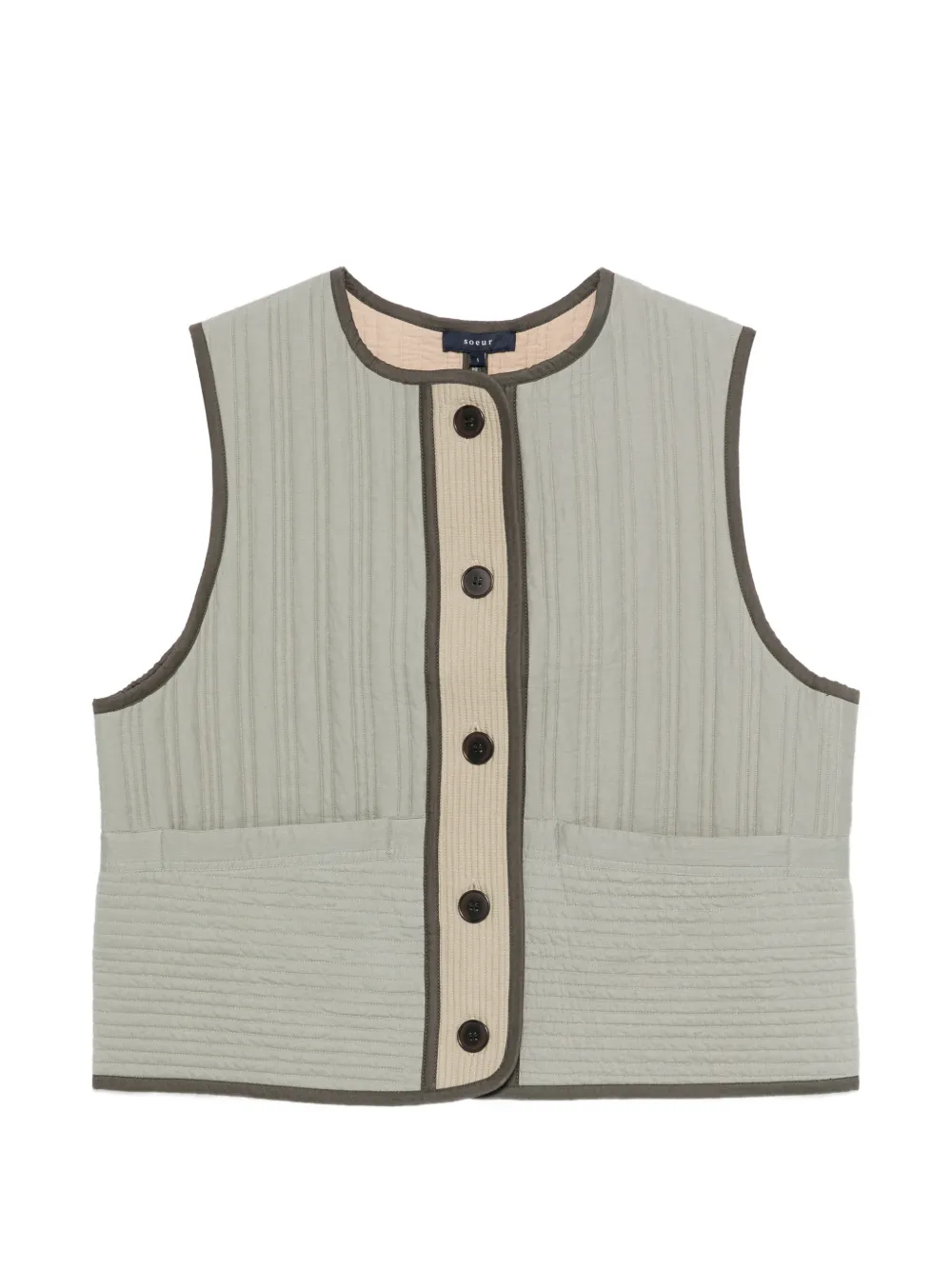 Soeur Hima gilet - Verde