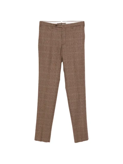 Incotex check trousers