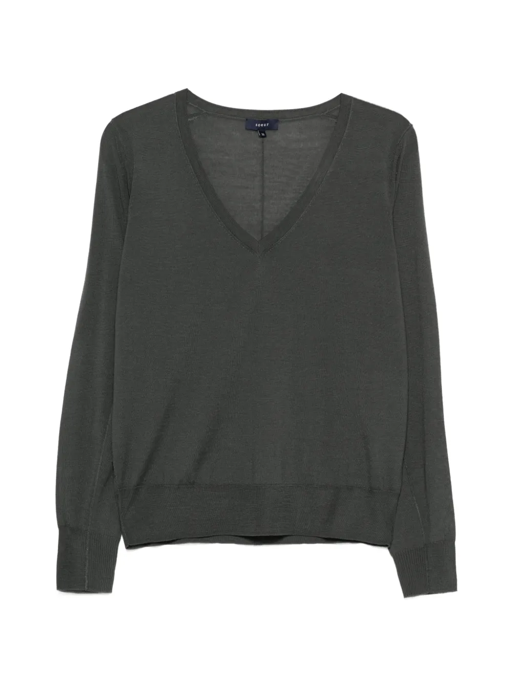 Soeur Derek V-neck pullover - Grigio