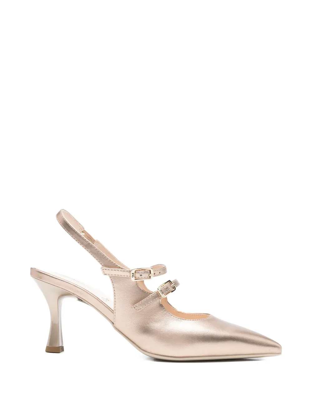 NERO GIARDINI Pumps met gesp Goud