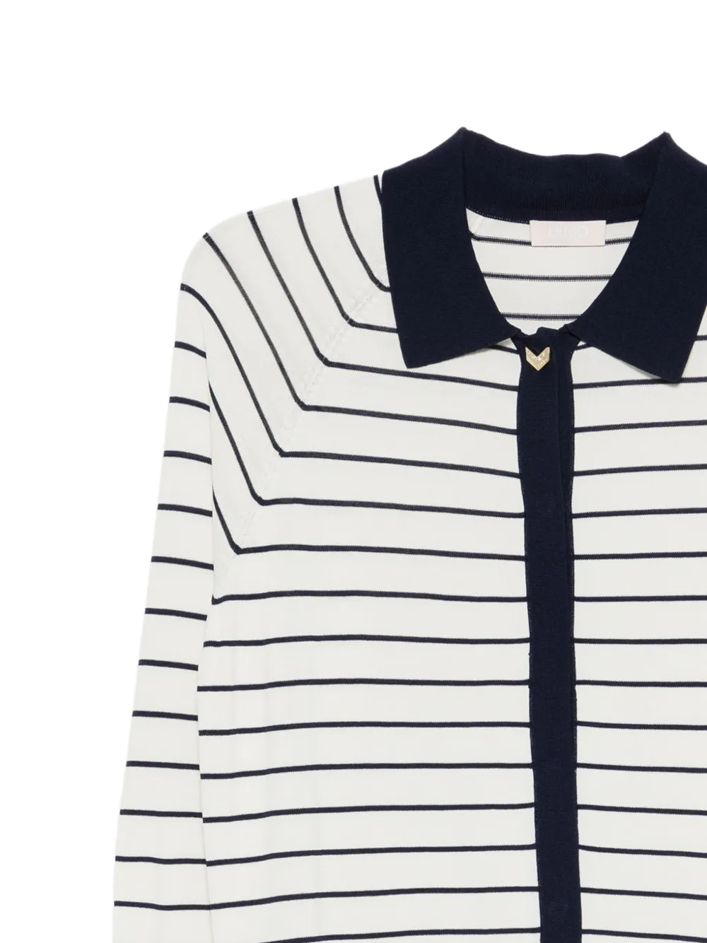  Liu Jo Striped Cardigan - White 
