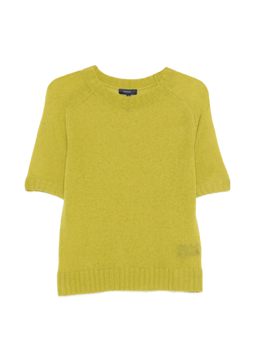 Soeur Betina short-sleeve sweater - Verde