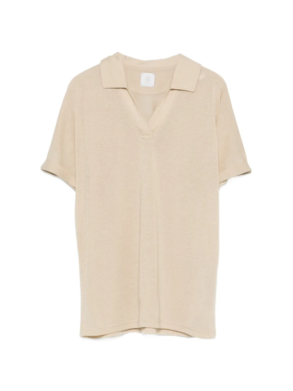 Eleventy Top con maniche corte - Toni neutri