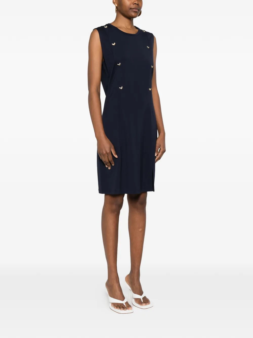 LIU JO Jersey mini-jurk Blauw