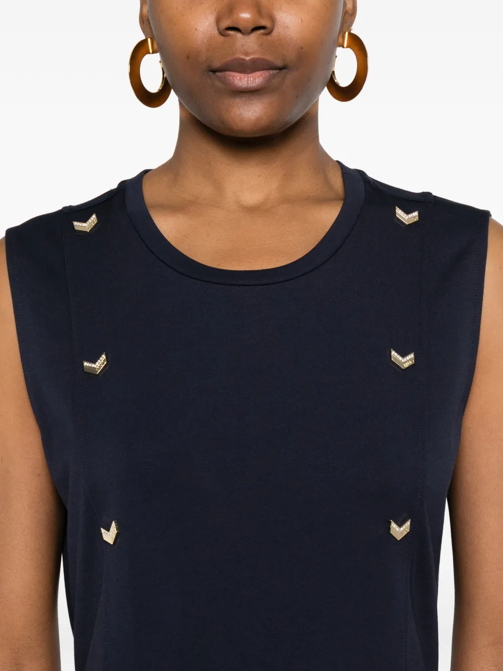LIU JO Jersey mini-jurk Blauw