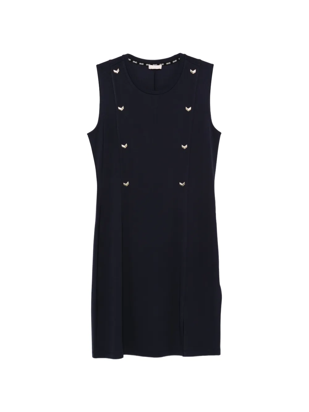 LIU JO embellishment sleeveless mini dress - Blu