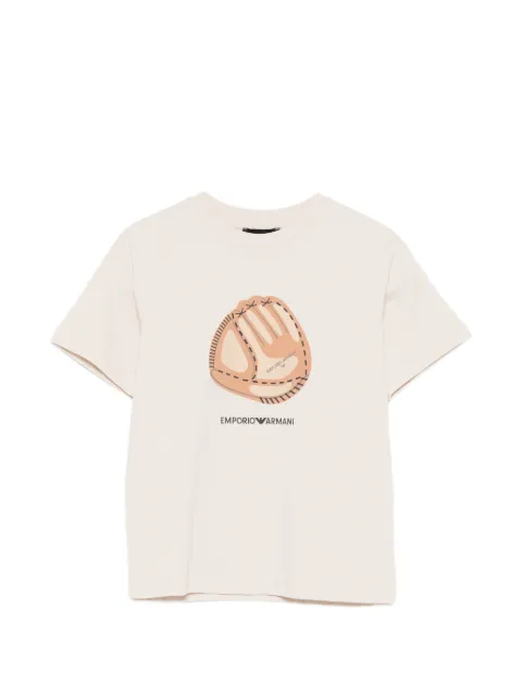 Emporio Armani Kids playera Glove