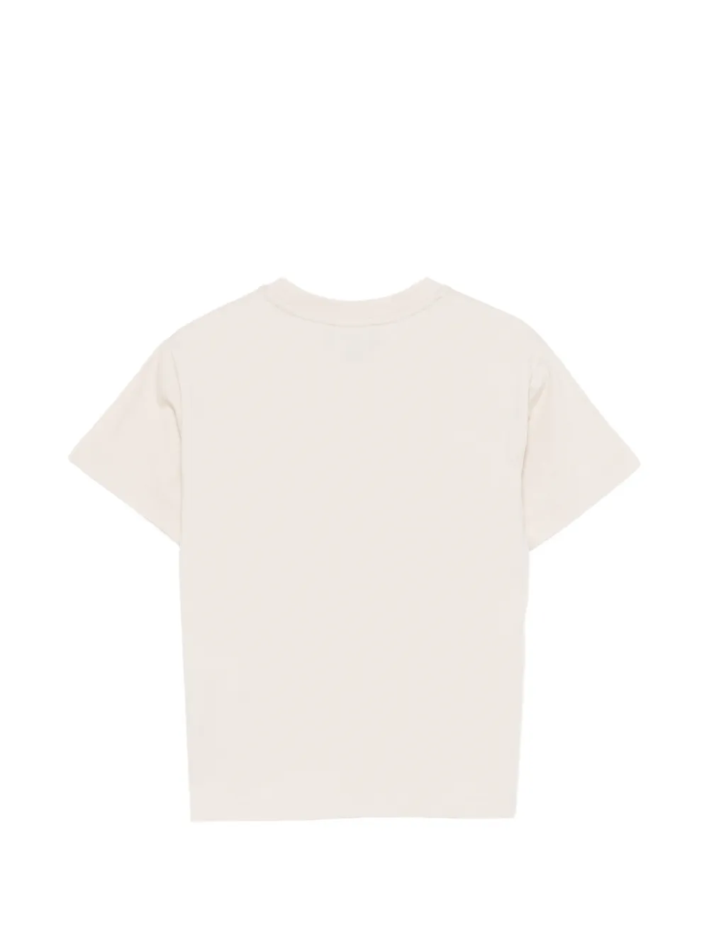 Emporio Armani Kids T-shirt met grafische print Beige