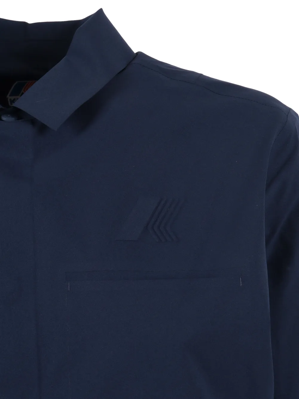 K-way Logo Overshirt - Blue 
