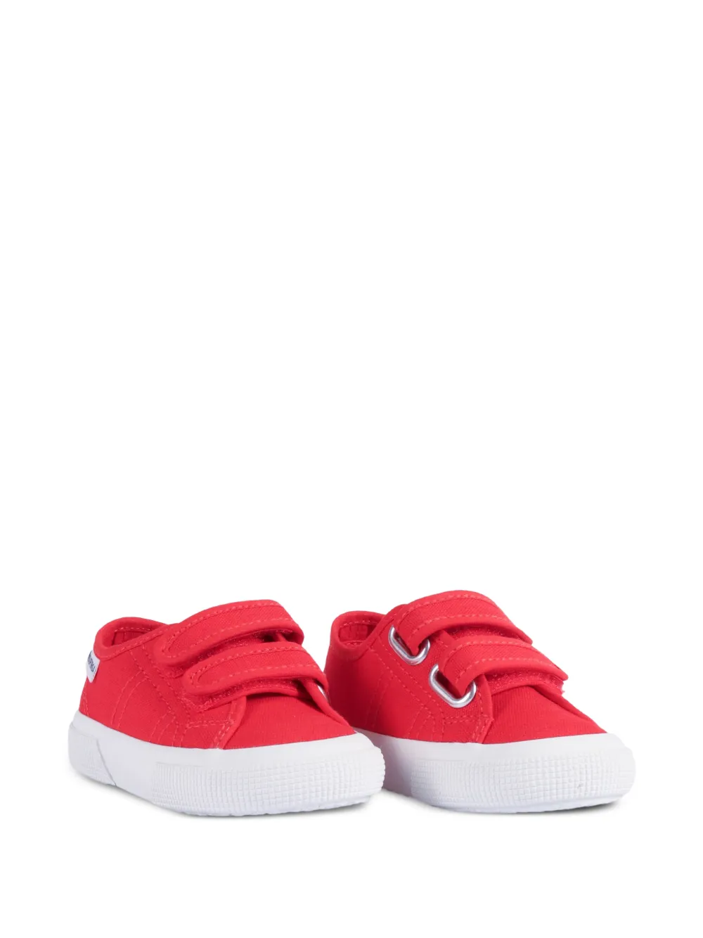 Superga Kids 3750 Leggera touch-strap sneakers Rood