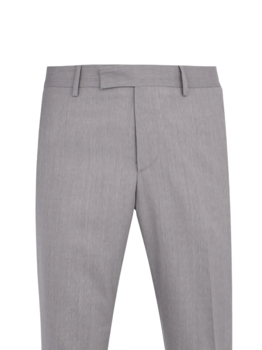 Lardini Wollen broek met knopen Grijs