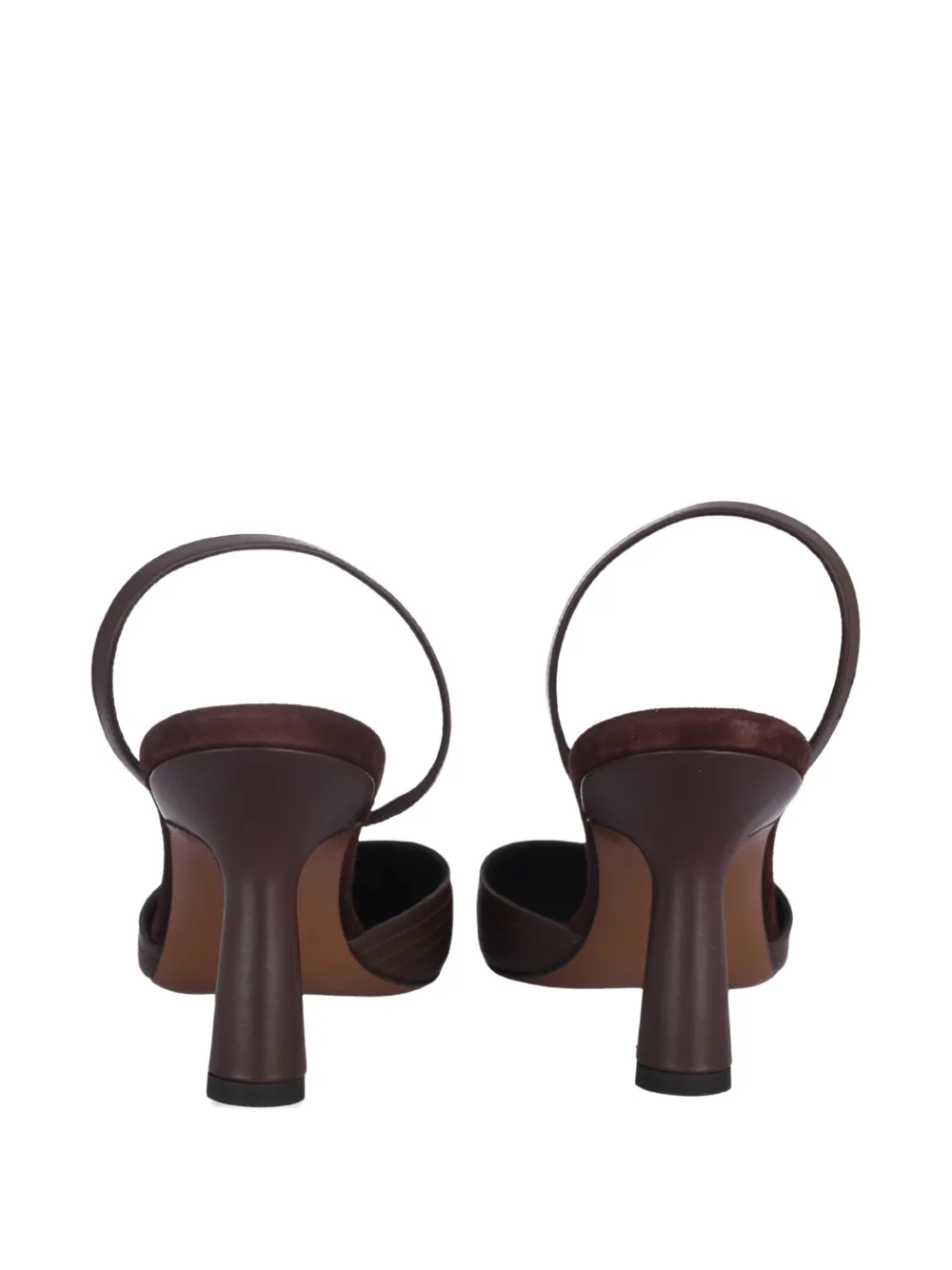 NEOUS Slingback pumps met hak Bruin