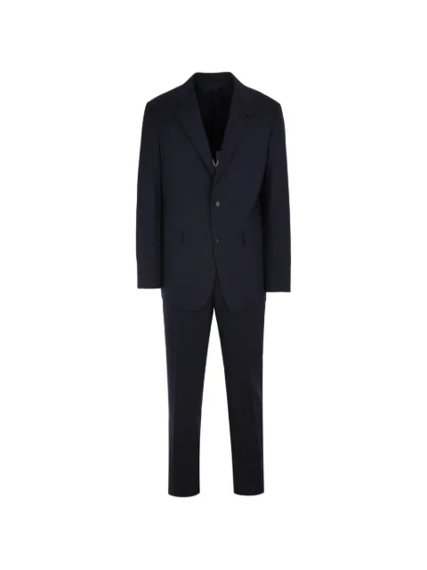Lardini flower detail two-piece suit