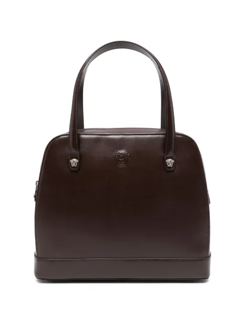 Versace Pre-Owned 1990s leather tote bag