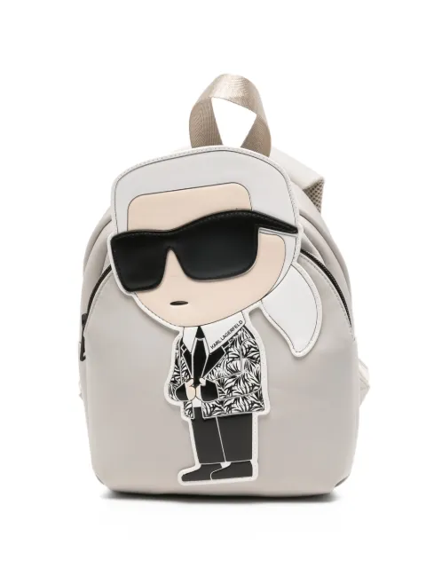 Karl Lagerfeld Kids sac à dos à motif style dessin animé