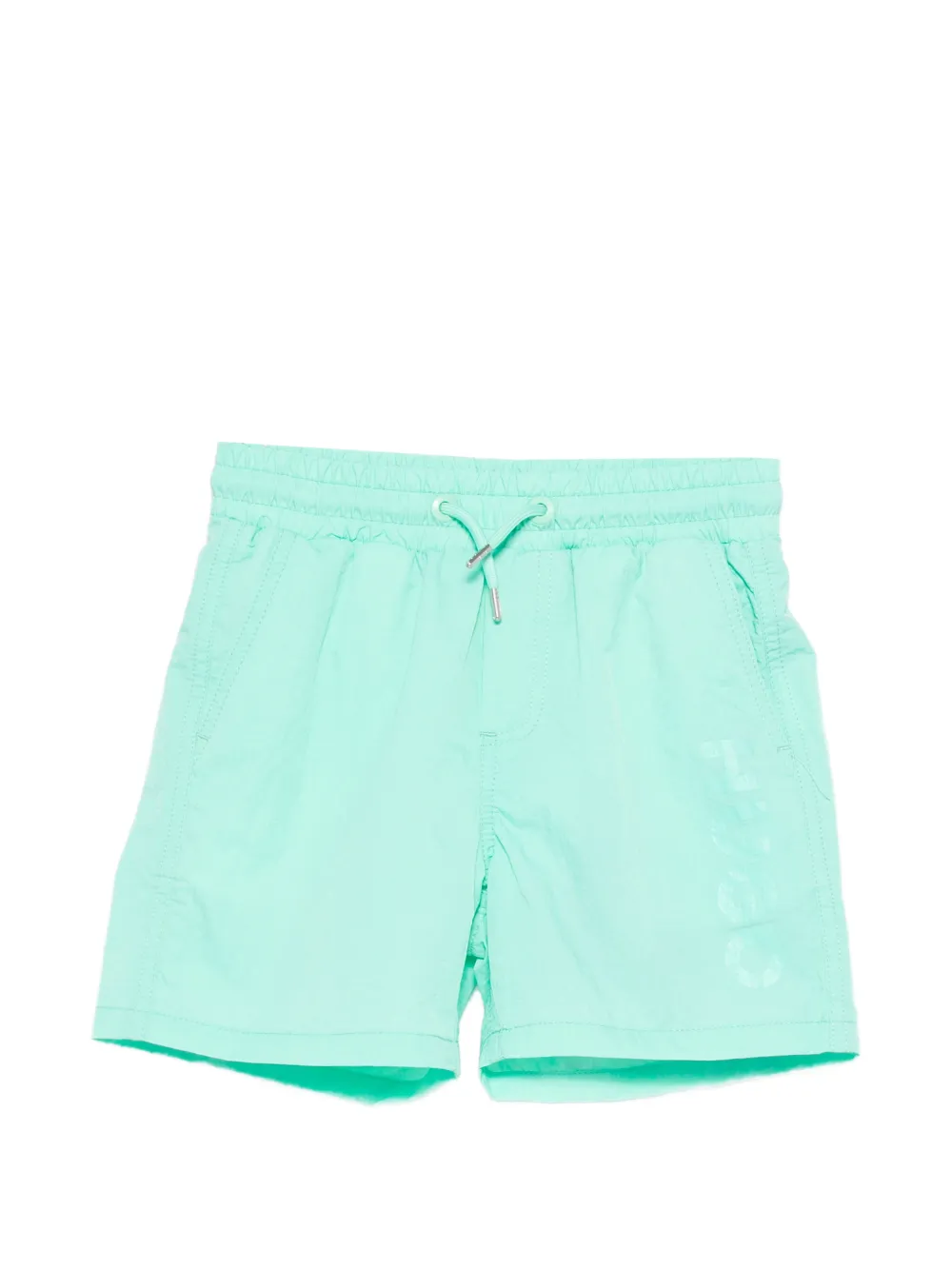 HUGO KIDS drawstring swim shorts - Verde