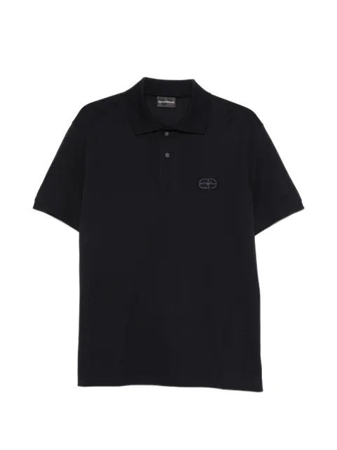 Emporio Armani Poloshirt mit Logo-Stickerei