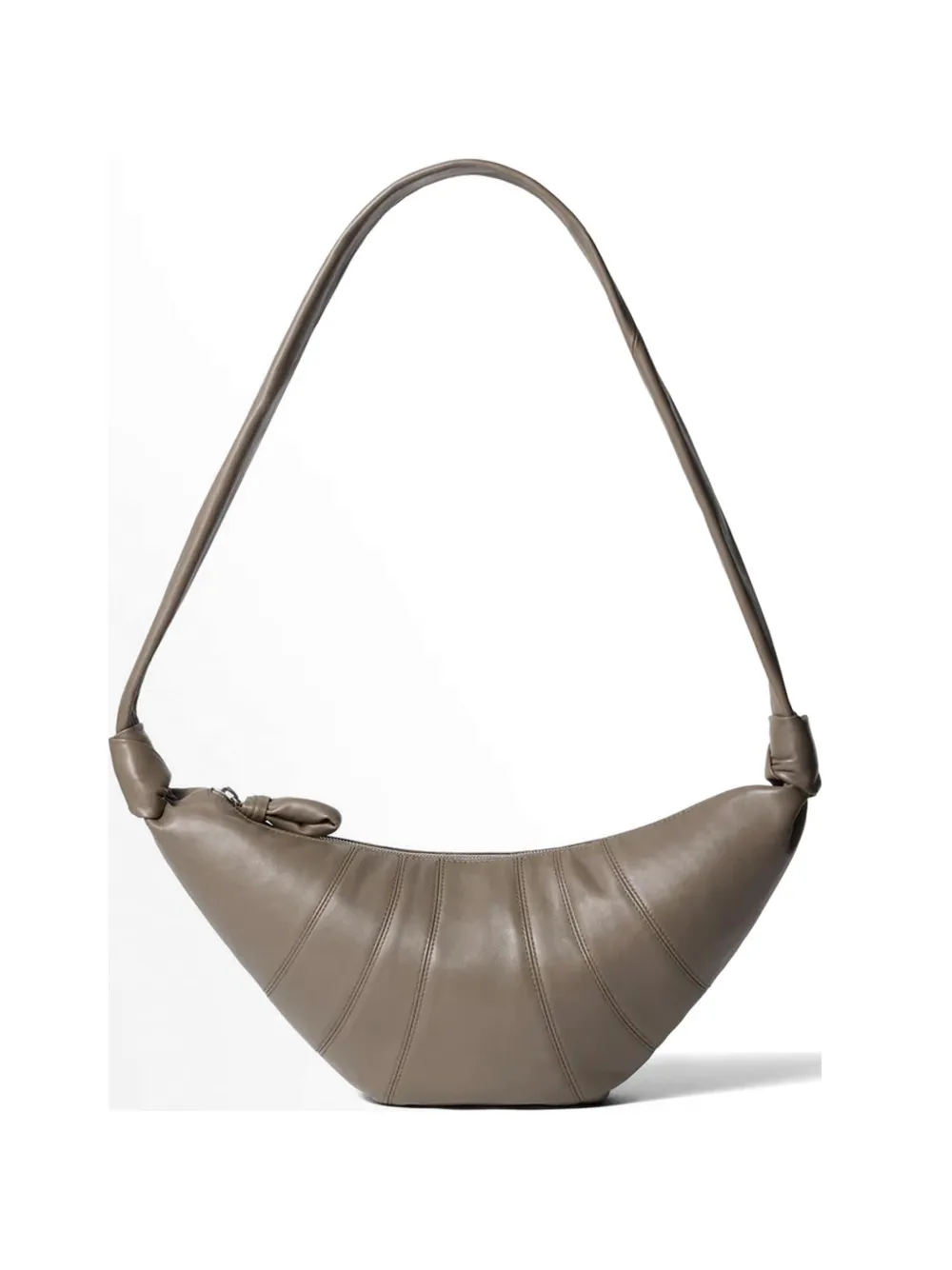 Lemaire Medium Croissant Shoulder Bag In White
