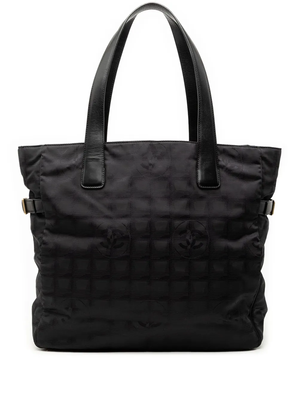 CHANEL Pre-Owned 2003-2004 New Travel Line Nylon tote bag - Nero