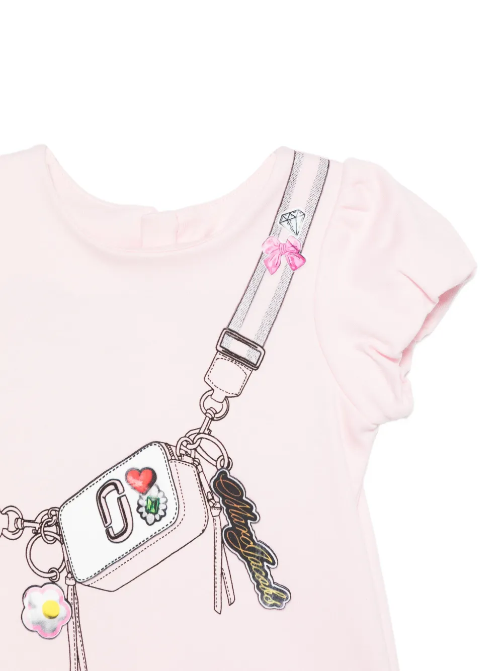  Marc Jacobs Kids Graphic-print Dress - Pink 