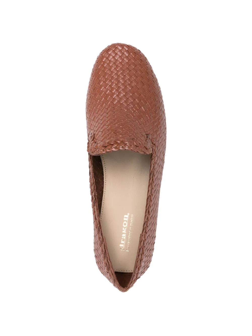 DRAGON DIFFUSION Geweven loafers Bruin