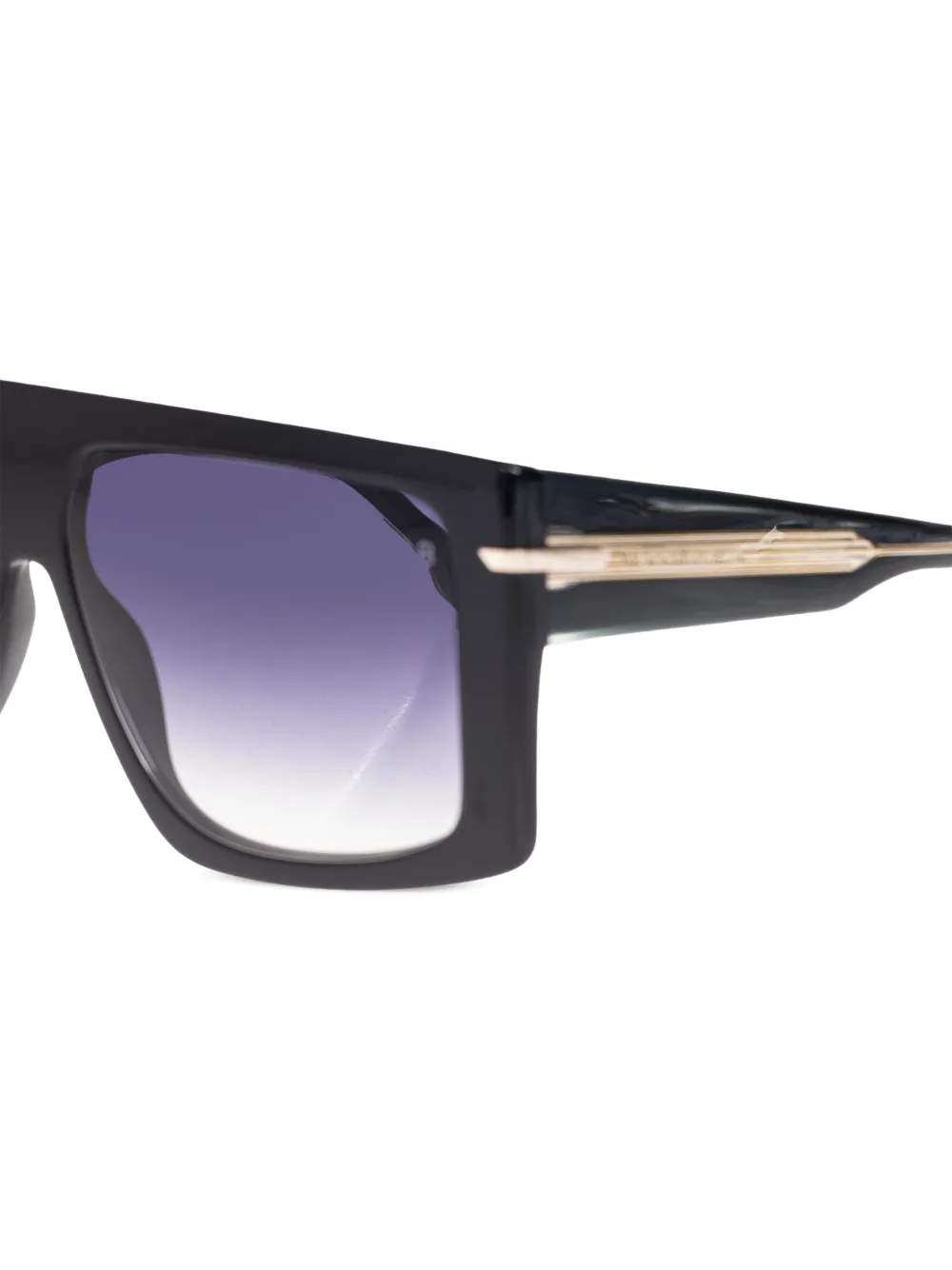Victoria Beckham Eyewear VB 7000 zonnebril met geometrisch montuur Zwart