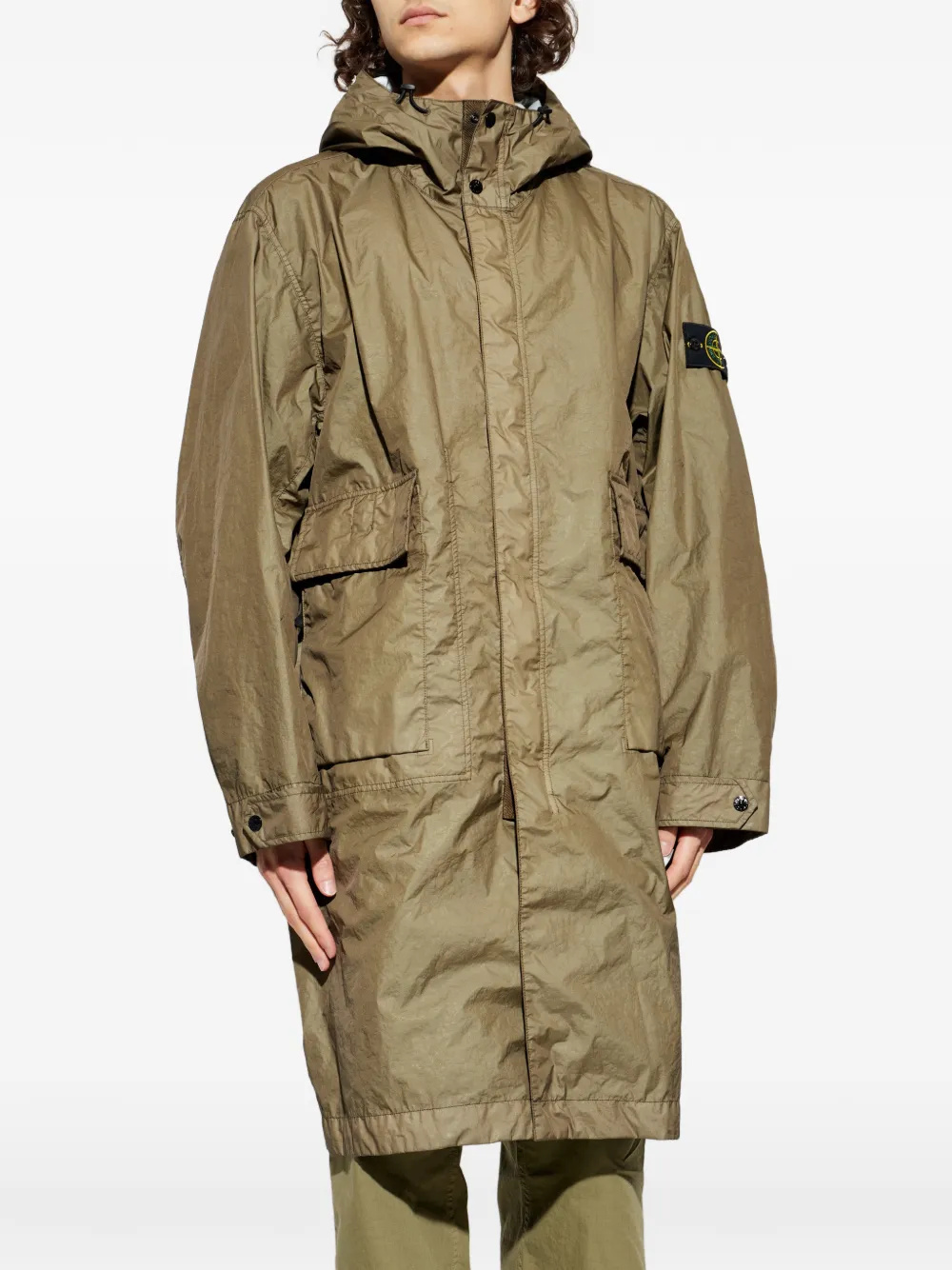 MEMBRANA 3L TC hooded coat