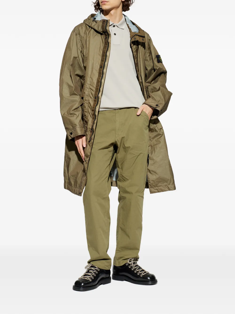MEMBRANA 3L TC hooded coat