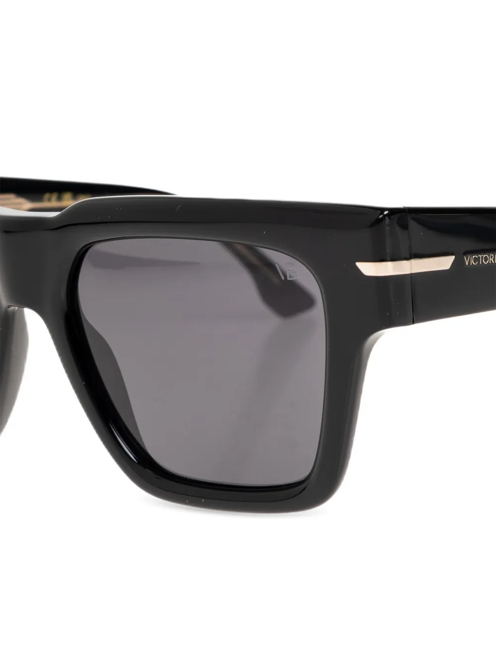 Victoria Beckham Eyewear Zonnebril met vierkant montuur Zwart