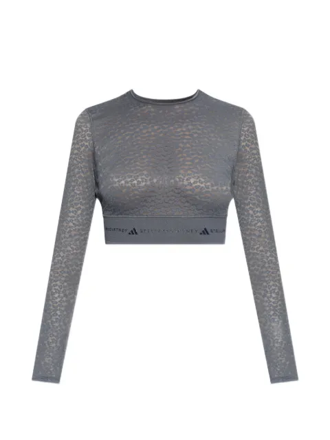 adidas by Stella McCartney long-sleeved cropped top