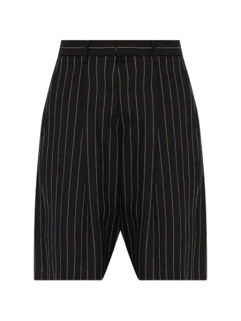 R13 pinstripe bermuda shorts