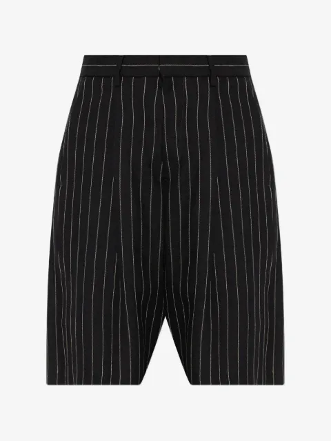 R13 pinstripe bermuda shorts
