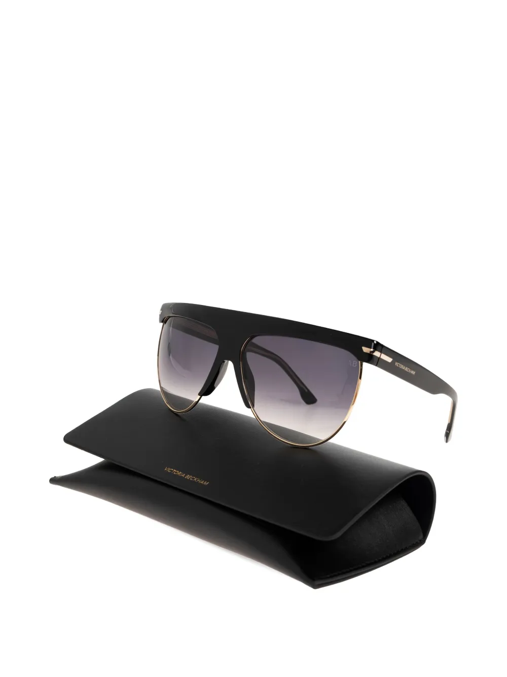 Browline-Frame Sunglasses