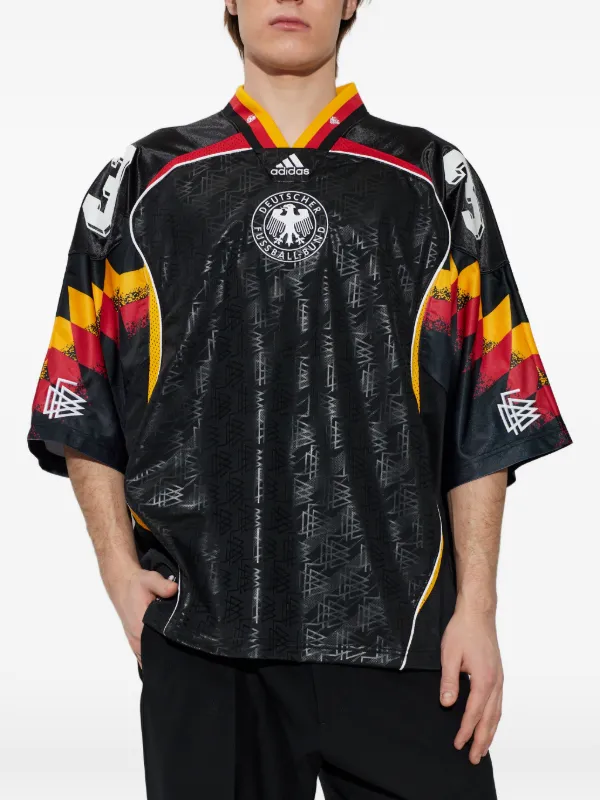 Adidas Vネック Tシャツ | ブラック | FARFETCH JP